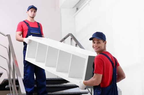 Professional packing supplies and moving boxes ready for a home move in East Ham