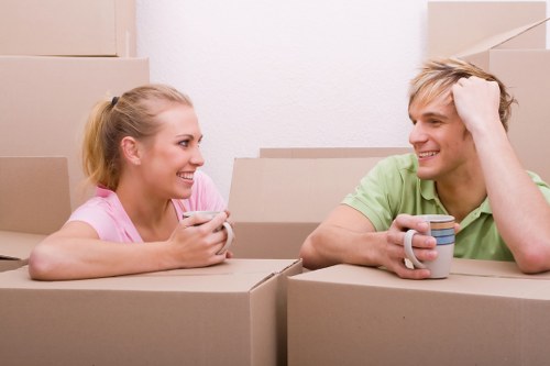 Moving truck service for residential moves in East Ham