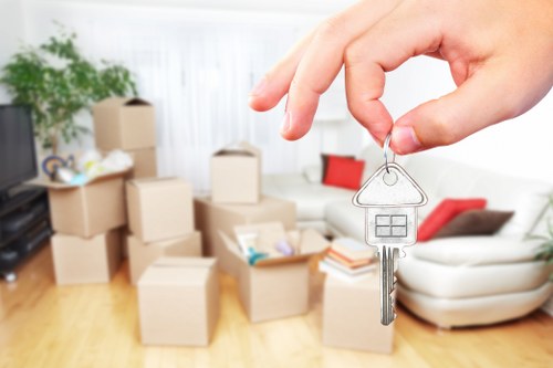 Office relocation team planning a move in East Ham