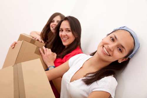 Removal van service supporting residential and business moves in East Ham